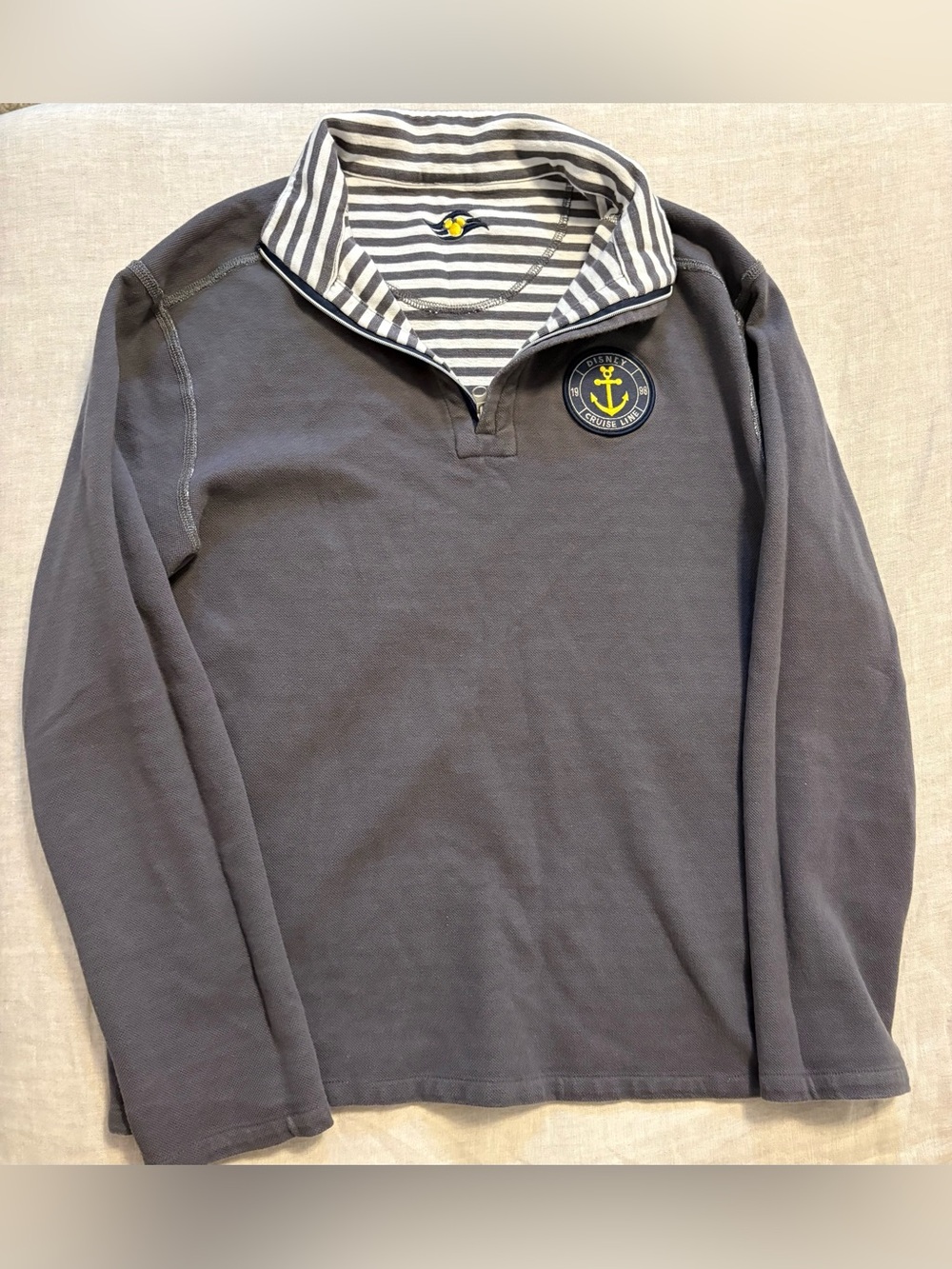 Disney Cruise Line Reversible 1/4 Zip Pullover